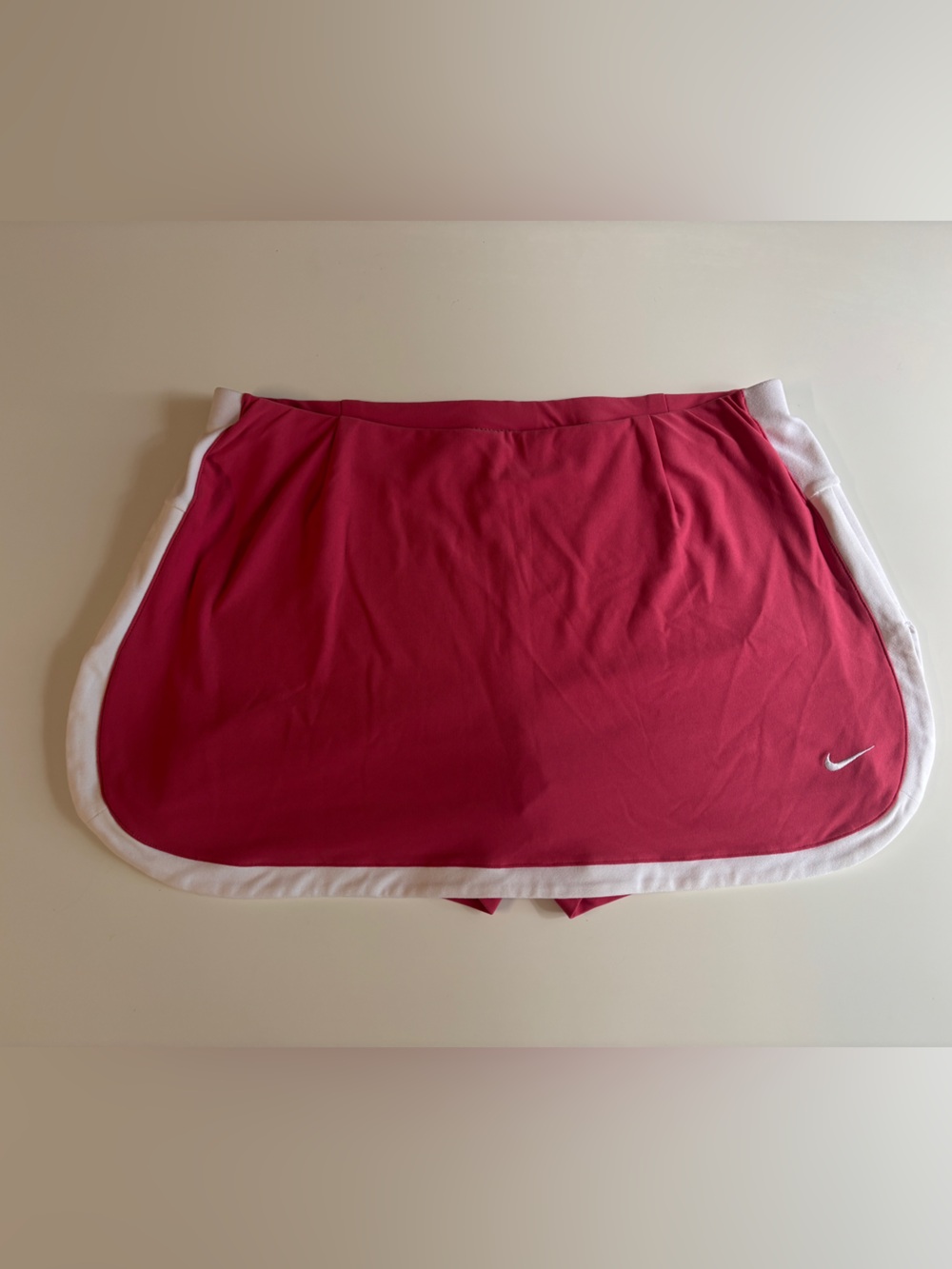 Nike Pink Athletic Skort with White Trim